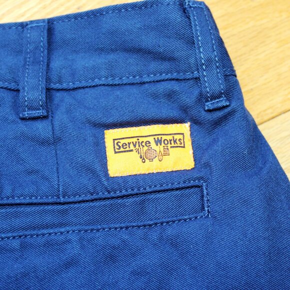BNWT SS25 SERVICE WORKS DRILL PART TIMER SHORTS S & M & L - Picture 9 of 15